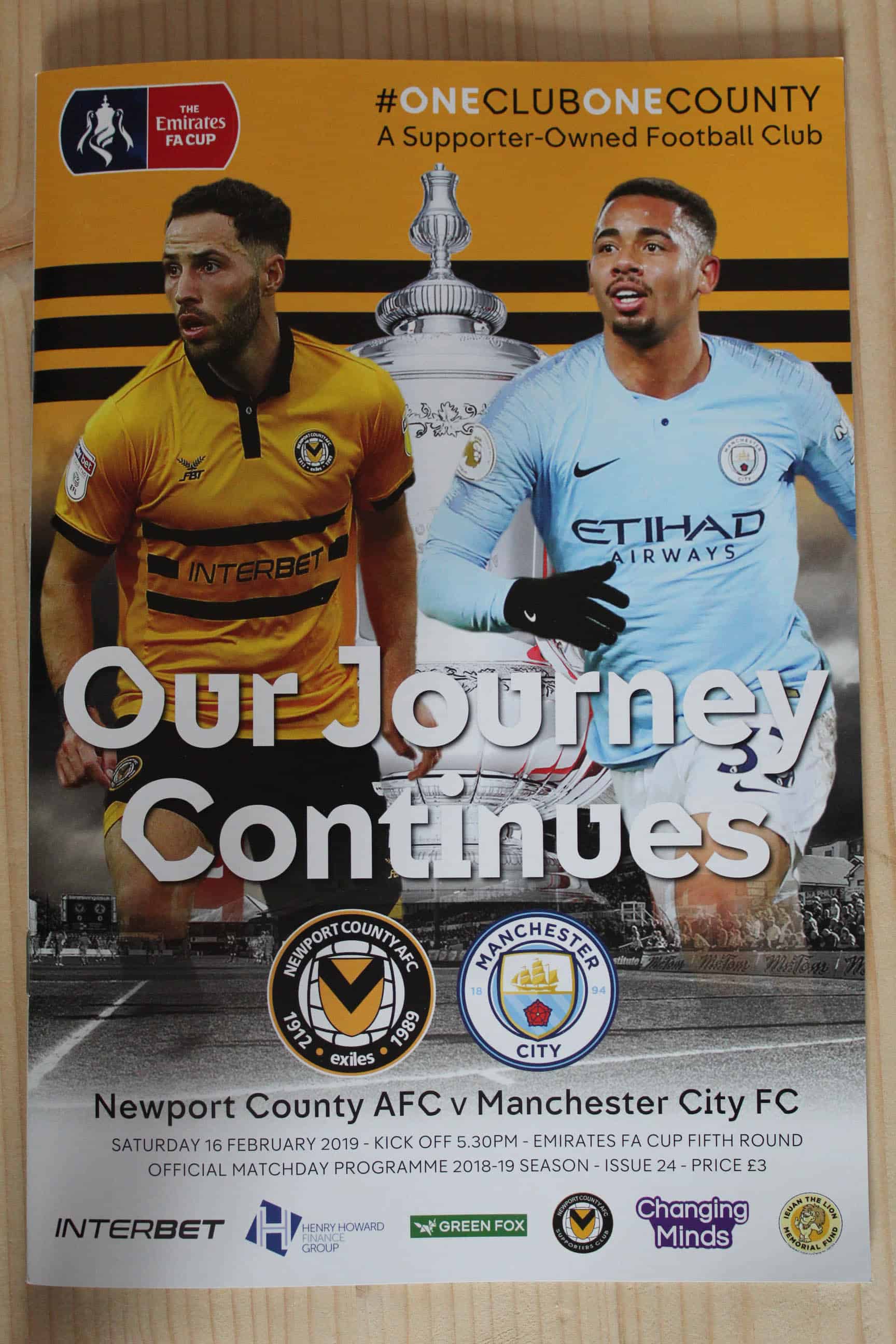 Newport County AFC v Manchester City FC